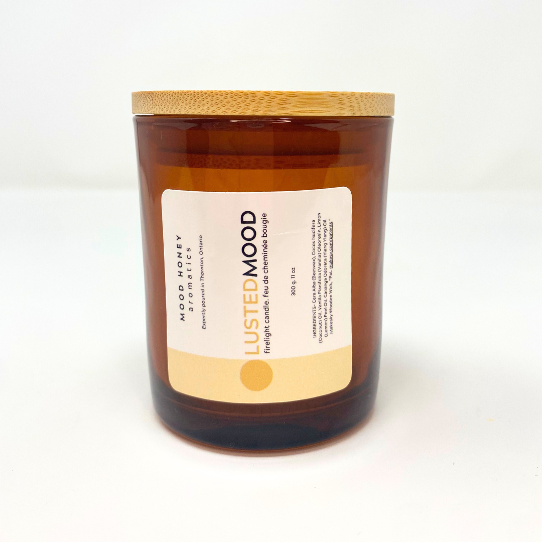 LustedMood firelight candle